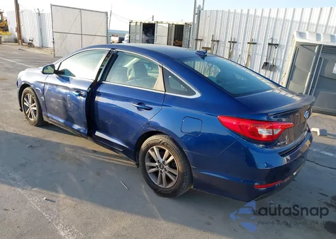 2016 Hyundai Sonata Se from USA, damaged, VIN 5NPE24AF3GH364260